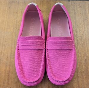 EUC Rothy's Driver, Size 9, Bright Pink